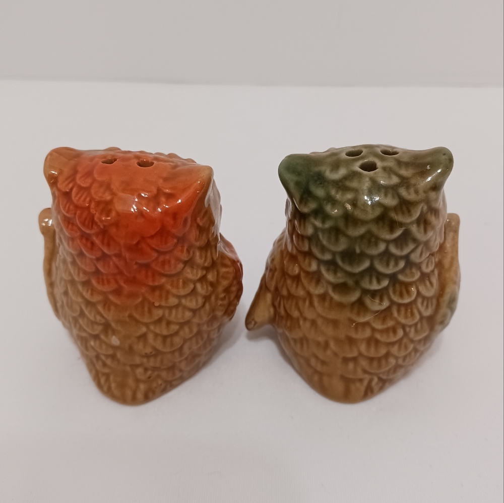 🦉Cracker Barrel Owls Salt and Pepper Shaker Set 2" - Picture 2 of 7